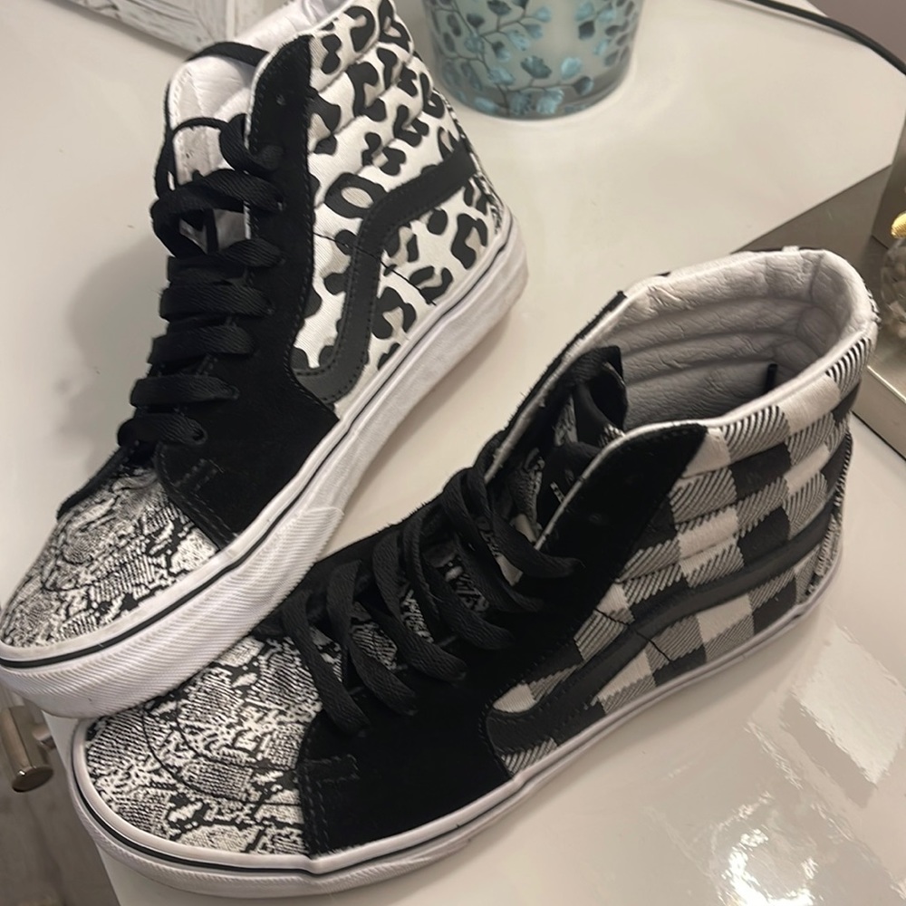 Vans woman black & White